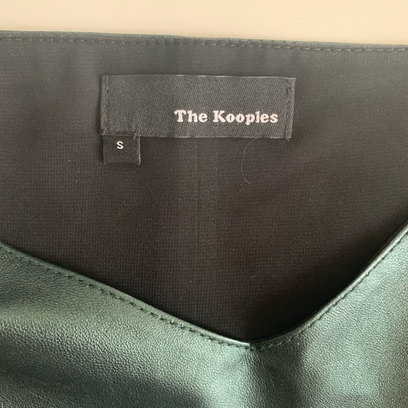 The Kooples Leather and Lace Tank Top - Picture 4 of 5